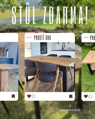 www.prostedub.cz #prostedub #domov #stul #postel #nabytek #teplodomova #dilna #ceskerucicky #instamood #insta #zdarma...